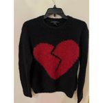 AllSaints Luv Heart Intarsia Crewneck Sweater Photo 6