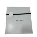 Thacker New York Golden Genuine Leather Clutch Gia Pouch & Card Case Set Gold Photo 5