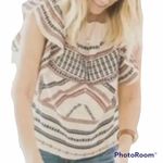 Love Sam Anthropologie  embroidered Gretel blouse Photo 4