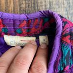 Choices Multicolor Quilted Jacket Purple Size M Photo 2