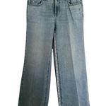 PacSun Eco Medium Indigo Double Waistband Mid Rise Baggy Jeans Size 26 Photo 10