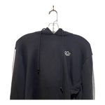 Adidas  Bellista Ruffle Hoodie Sweatshirt Black Size Small Photo 4