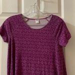 Old Navy  Purple Print Short Sleeve Shift Dress XS Photo 4