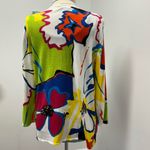 Multiples  Multicolor Knit Long Open Cardigan Photo 3