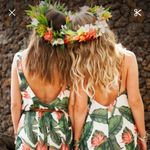 Show Me Your Mumu RASCAL ROMPER TROPICAL DEEP V BACK ADJUSTABLE STRAPS SZ large Photo 2