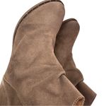 Beek Strix Suede Ankle Bootie Taupe 10 Heeled Brown Photo 3