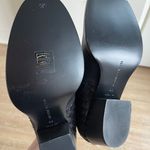 Bottega Veneta Edoardo Intrecciato Jungle Calf Western Ankle Boot in Black Leather Size 38 Photo 5