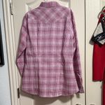 Tin Haul π Pink Plaid Button Down Shirt Photo 4