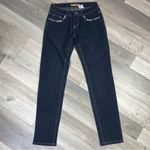 Blu Rein Rhinestone Embellished Low Rise Skinny Jeans Blue Juniors 5 Size undefined Photo 2