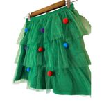 Planet Gold Christmas light up festive skirt Sz XS Photo 2