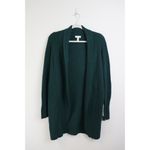 Leith NWT Dolman Sleeve Long Cardigan Green Size Small Photo 3