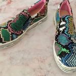 Snake Print Fashion Sneakers Multiple Size 7 Photo 3