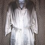 Victoria's Secret Victoria’s Secret White Satin Bridal Robe Photo 2