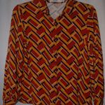 JustFab Button Up Blouse Photo 0