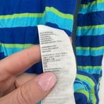 Hollister Y2K  Striped Long Sleeve‎ Shirt Blue Green Cotton Modal Top Size Small Photo 7