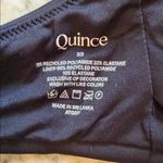 Quince NWT Women's Italian Scoop Neck Bikini Top Black Size XS Photo 6