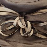 Giovannio New York Women’s Satin Hat in Brown and Taupe One Size NWT Photo 1