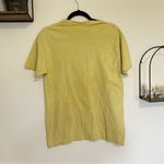 NWOT Whitney Houston Yellow Short Sleeve Tee Shirt 100% Cotton Size Medium Photo 2