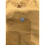 Lululemon Align Bodysuit‎ 8" Size 4 Autumn Orange Tight Fit Bra Cut Photo 3