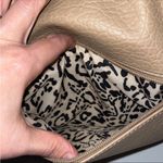 Jessica Simpson Charlie Hobo Satchel Bag Tan Vegan Leather Photo 9