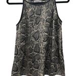 THML  Snake Skin Print Halter Tank Top Photo 0