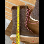 Salomon  tall fur boots size 7.5 Photo 11