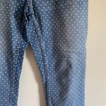 Max jeans  Mid Rise Crop White Polka Dots Photo 2