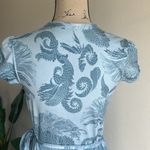 Athleta Asian Print Wrap Dress Sz XS Photo 9