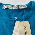 Carolyn Taylor  Teal Women's Cardigan Photo 2