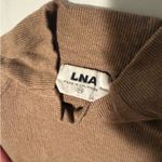 LNA  Mockneck Long Ribbed Sleeve Top  Photo 1