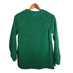 Rockin' Around Christmas Faux Fur Plush llama Sequined Pullover Sweater Photo 2