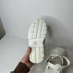 New Faux Leather Ankle Strap Gladiator buckle Chunky Platform fisherman sandals White Size 11 Photo 4