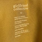 Girlfriend Collective  Leggings Capri Mustard Yellow Side Pockets Cropped Medium‎ Photo 8