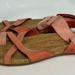 Ahnu Sananah thong sandals orange white casual women’s size 9 boho trendy Photo 1
