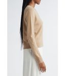 Vince Classic Crewneck Cashmere Sweater, Size Small, Designer, Camel/Tan, NWT Photo 3