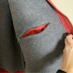 Lands' End Lands’ End Vintage Squall Brick Red and Fleece Jacket Photo 6