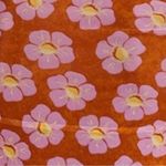 Free People Lucky Shirtee Floral Button Up Shirt Coffee Sheer Mesh 70s XS NWT Photo 12