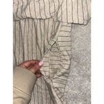capote striped sweater sweatshirt pockets small‎ beige Tan Photo 2