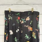 Johnny Was Johnny Was Houstein Kelly Silk Floral Cargo Pants Size XL Black Bohemian Artsy Photo 2