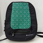 Sherpani Quilted Green and Black Backpack Photo 0