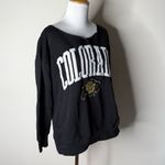 Pressbox Black Colorado Buffaloes Pocketed Arch Sweatshirt Photo 2