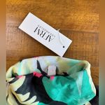 Revolve AFRM Floral Tank Top Daisy Print Mesh Sheer Turtleneck Sleeveless NWT Photo 1