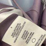 Anthropologie Floral Lace Overlay Embroidered Metallic Sleeveless V-Neck Maxi Dress Purple Photo 9