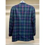 Pendleton Mills Plaid Multicolored Checkered Plaid Wool Blazer 10 Petite EUC Photo 1