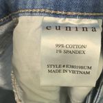Eunina  Distressed High Ruse Cut Off Shortie Denim Shorts Photo 3