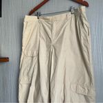 Wild Fable Cargo Wide Leg Pants Lightweight Elastic Waist Womans XL Tan Photo 3
