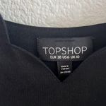 Topshop  Black Scalloped Cami Tank Contemporary Preppy US 6 Photo 1