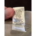 Croft & Barrow Pants Womens Medium Short Khaki Beige Straight Leg Stretch Casual Photo 8