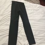 Theory 🆕  | Adbelle L Suede Leggings Pants Charcoal Gray Stretch 00 XS Photo 7