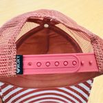 Roxy  Floral Trucker Hat – Hibiscus & Stripes Snapback Cap Photo 1